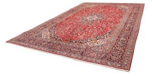 Tappeto Ardakan Medaglione Floreale Rosso Blu Scuro 293x407 Cm