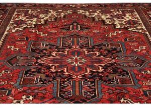 Tappeto Gorawan Stilizzato Rosso Scuro Blu Scuro 240x330 Cm