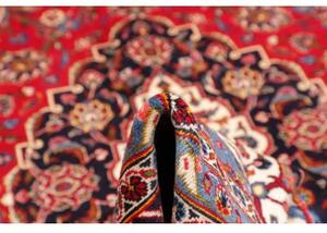 Tappeto Ardakan Medaglione Floreale Rosso Blu Scuro 283x413 Cm