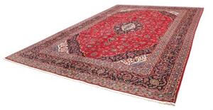 Tappeto Ardakan Medaglione Floreale Rosso Blu Scuro 283x413 Cm