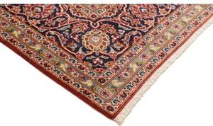 Tappeto Ardakan Medaglione Floreale Rosso Blu Scuro 253x368 Cm