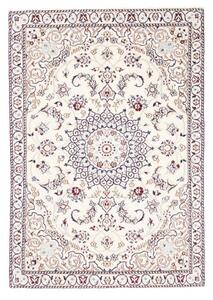 Tappeto Nain 9la Medaglione Floreale Avorio Blu Scuro 87x126 Cm