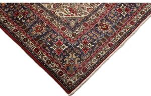 Tappeto Tabriz Stilizzato Rosso Blu Scuro 203x295 Cm
