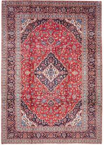 Tappeto Ardakan Medaglione Floreale Rosso Blu Scuro 250x360 Cm