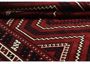 Tappeto Lori Geometrico Rosso Scuro Bruno 215x290 Cm