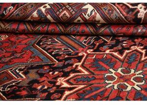 Tappeto Gorawan Stilizzato Rosso Scuro Blu Scuro 240x330 Cm