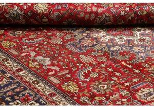 Tappeto Tabriz Stilizzato Rosso Blu Scuro 203x295 Cm
