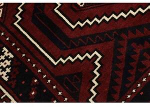 Tappeto Lori Geometrico Rosso Scuro Bruno 215x290 Cm