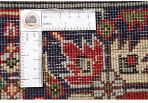 Tappeto Tabriz Stilizzato Rosso Blu Scuro 203x300 Cm