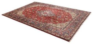 Tappeto Tabriz Stilizzato Rosso Blu Scuro 203x295 Cm
