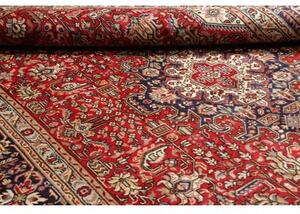 Tappeto Tabriz Stilizzato Rosso Blu Scuro 200x307 Cm