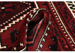 Tappeto Lori Geometrico Rosso Scuro Nero 172x262 Cm