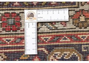 Tappeto Tabriz Stilizzato Rosso Blu Scuro 203x295 Cm