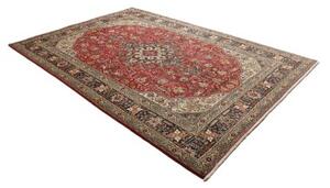 Tappeto Tabriz Stilizzato Rosso Blu Scuro 203x300 Cm