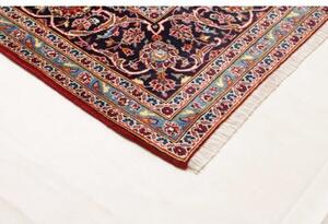 Tappeto Ardakan Medaglione Floreale Rosso Blu Scuro 246x354 Cm