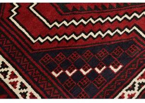 Tappeto Lori Geometrico Rosso Blu Scuro 169x265 Cm