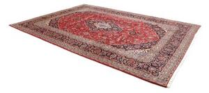 Tappeto Ardakan Medaglione Floreale Rosso Blu Scuro 246x354 Cm