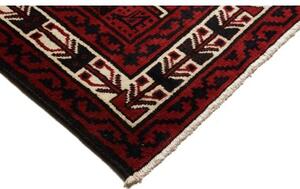 Tappeto Lori Geometrico Rosso Blu Scuro 226x306 Cm