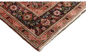Tappeto Tabriz Stilizzato Blu Scuro Rosso Mattone 200x290 Cm