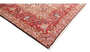 Tappeto Ardakan Medaglione Floreale Rosso Blu Scuro 295x422 Cm