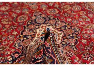 Tappeto Ardakan Medaglione Floreale Rosso Blu Scuro 200x315 Cm