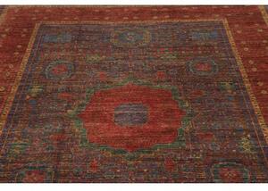 Tappeto Kairo Stilizzato Rosso Blu 177x235 Cm
