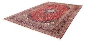Tappeto Ardakan Medaglione Floreale Rosso Blu Scuro 253x353 Cm