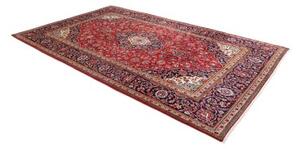 Tappeto Ardakan Medaglione Floreale Rosso Blu Scuro 200x315 Cm