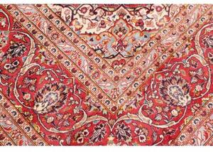 Tappeto Ardakan Medaglione Floreale Rosso Blu Scuro 295x422 Cm