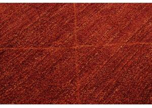 Tappeto Berbero Geometrico Rosso Azzurro 278x373 Cm