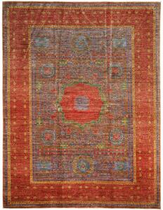 Tappeto Kairo Stilizzato Rosso Blu 177x235 Cm