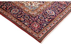 Tappeto Ardakan Medaglione Floreale Rosso Blu Scuro 200x315 Cm