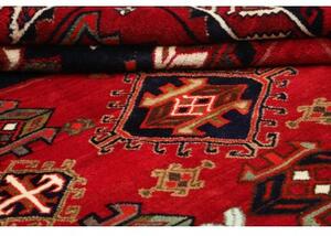 Tappeto Lori Stilizzato Rosso Blu Scuro 208x260 Cm