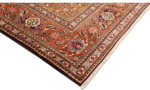 Tappeto Tabriz Stilizzato Rosso Mattone Blu Scuro 300x390 Cm
