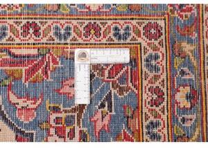 Tappeto Ardakan Medaglione Floreale Rosso Blu Scuro 303x448 Cm