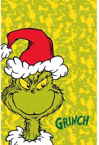 Coperta per bambini verde in vello 100x150 cm Grinch – Jerry Fabrics