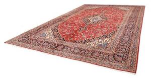 Tappeto Ardakan Medaglione Floreale Rosso Blu Scuro 303x448 Cm