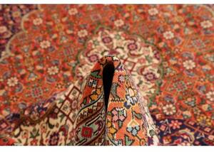 Tappeto Tabriz Stilizzato Rosso Mattone Blu Scuro 300x390 Cm