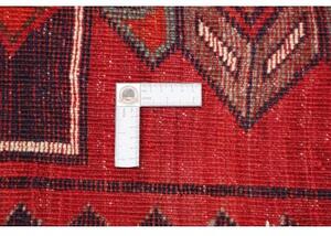 Tappeto Lori Stilizzato Rosso Blu Scuro 208x260 Cm