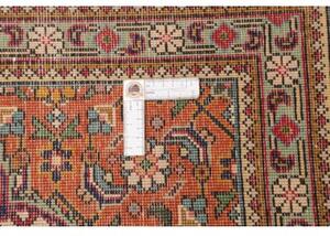 Tappeto Tabriz Stilizzato Rosso Mattone Blu Scuro 300x390 Cm