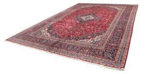 Tappeto Ardakan Medaglione Floreale Rosso Blu Scuro 297x408 Cm