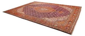 Tappeto Tabriz Stilizzato Rosso Mattone Blu Scuro 300x390 Cm