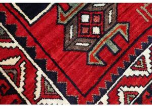 Tappeto Lori Stilizzato Rosso Blu Scuro 208x260 Cm