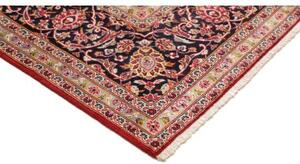 Tappeto Ardakan Medaglione Floreale Rosso Blu Scuro 246x353 Cm