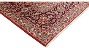 Tappeto Ardakan Medaglione Floreale Rosso Blu Scuro 248x350 Cm