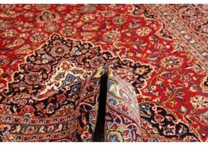 Tappeto Ardakan Medaglione Floreale Rosso Blu Scuro 248x350 Cm