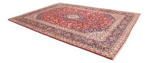 Tappeto Ardakan Medaglione Floreale Rosso Blu Scuro 247x350 Cm