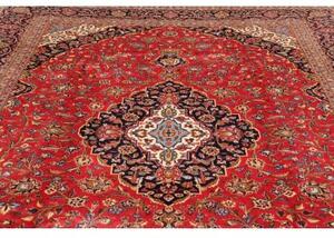 Tappeto Ardakan Medaglione Floreale Rosso Blu Scuro 246x353 Cm