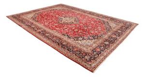 Tappeto Ardakan Medaglione Floreale Rosso Blu 256x350 Cm