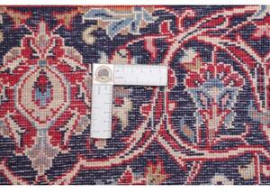 Tappeto Ardakan Medaglione Floreale Rosso Blu Scuro 203x295 Cm